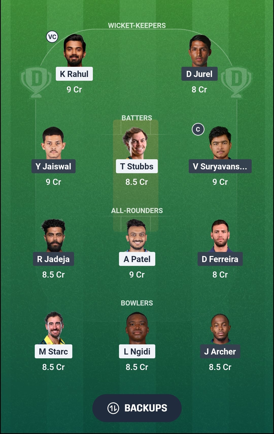 DC vs RR Dream11 Prediction Fantasy Cricket Tips Dream11 Team IPL 2026