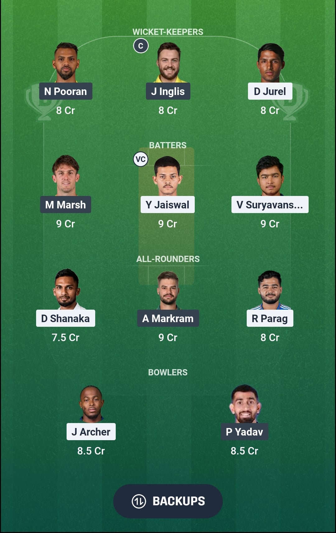 RR vs LSG Dream11 Prediction Fantasy Cricket Tips Dream11 Team IPL 2026