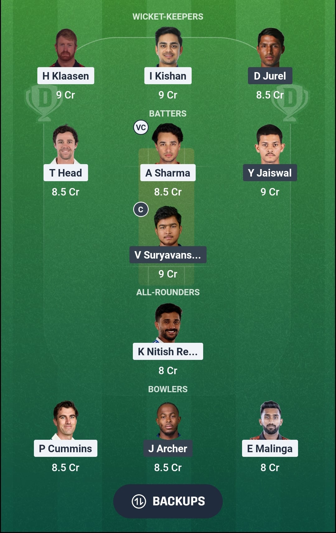 1000865528 SRH vs RR Dream11 Prediction Fantasy Cricket Tips Dream11 Team IPL 2026