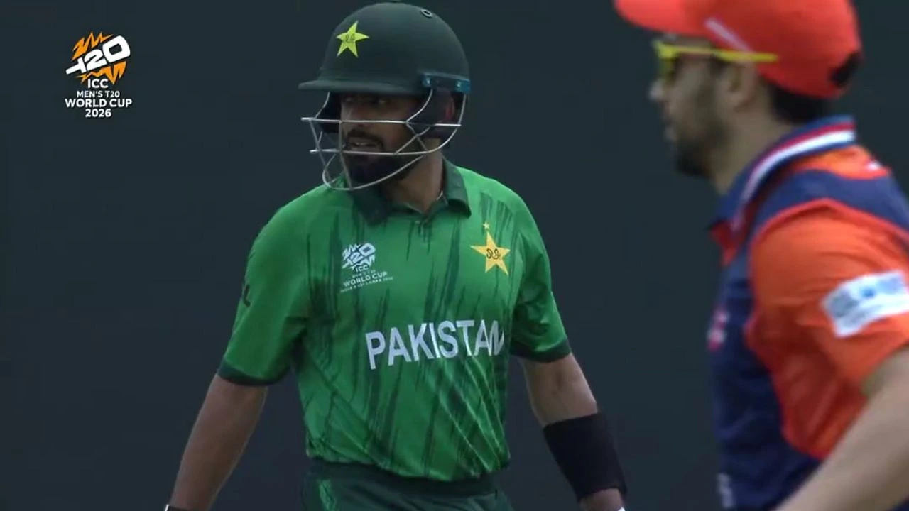 Babar Azam brutally attacked online after crawling at painful 83.33 strike rate vs Netherlands