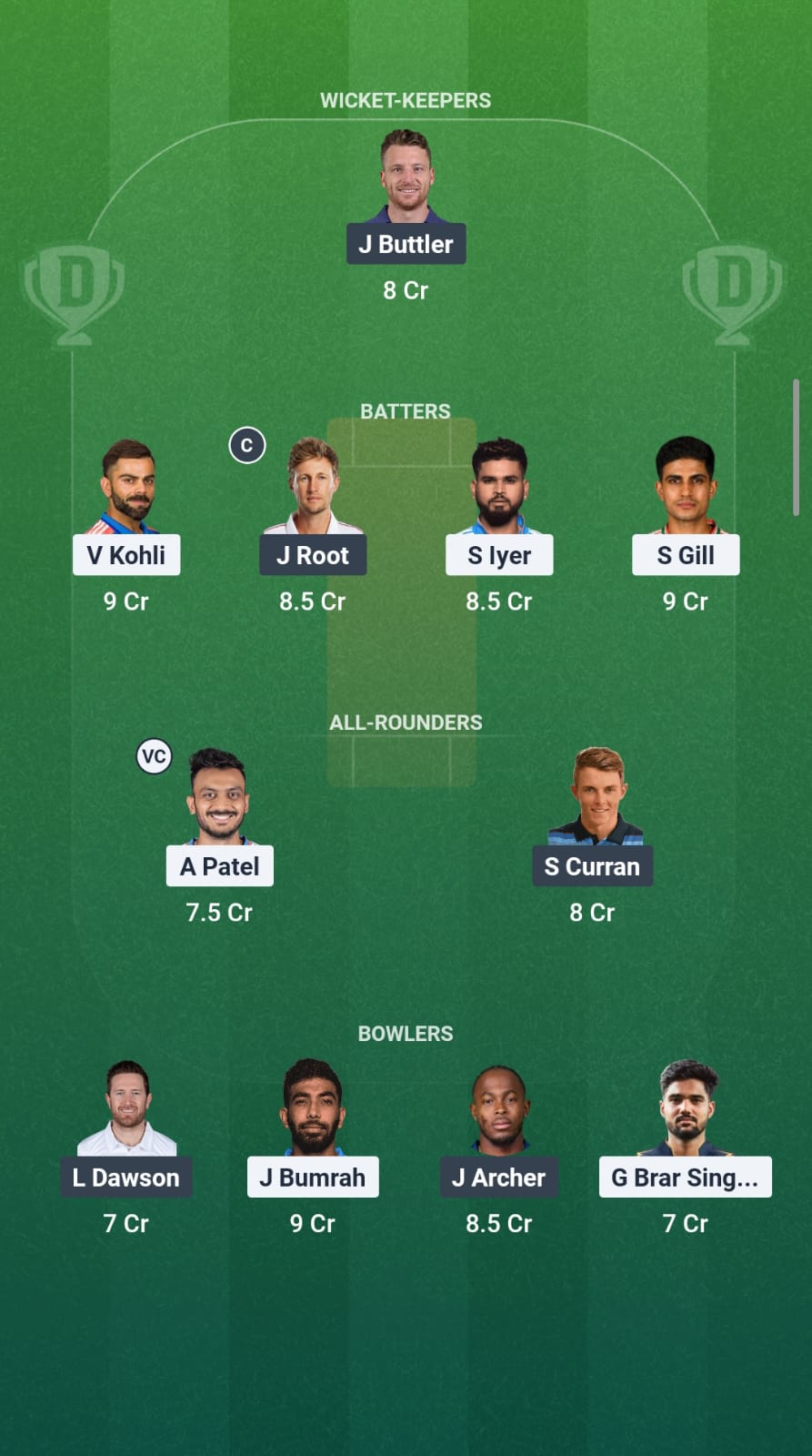 ENG Vs IND 1