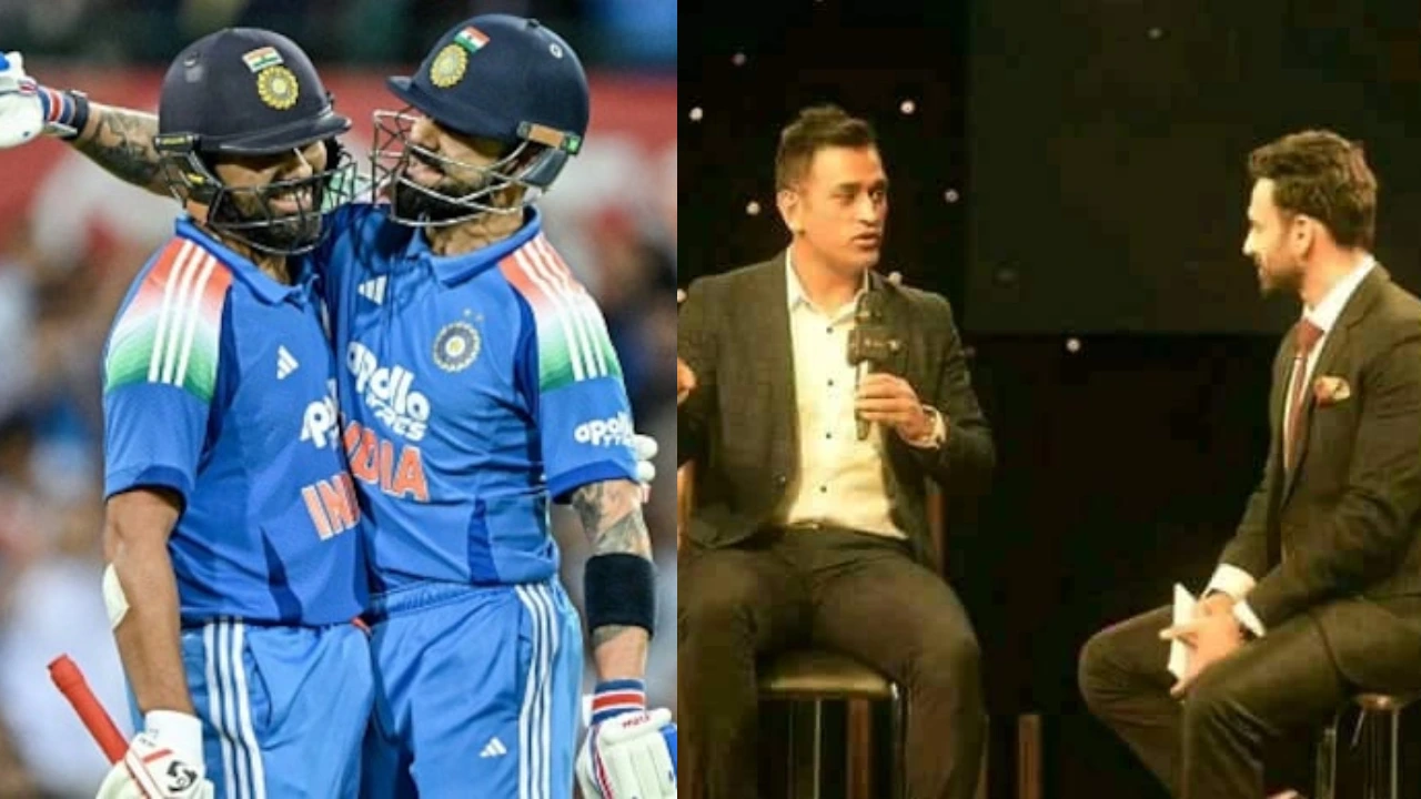 MS Dhoni backs Virat Kohli and Rohit Sharma for 2027 World Cup