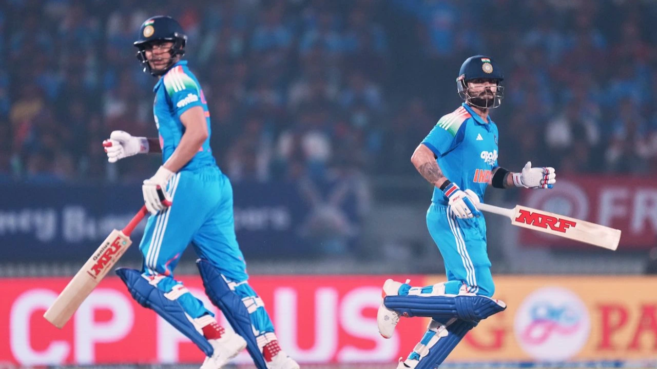 Shubman Gill and Virat Kohli