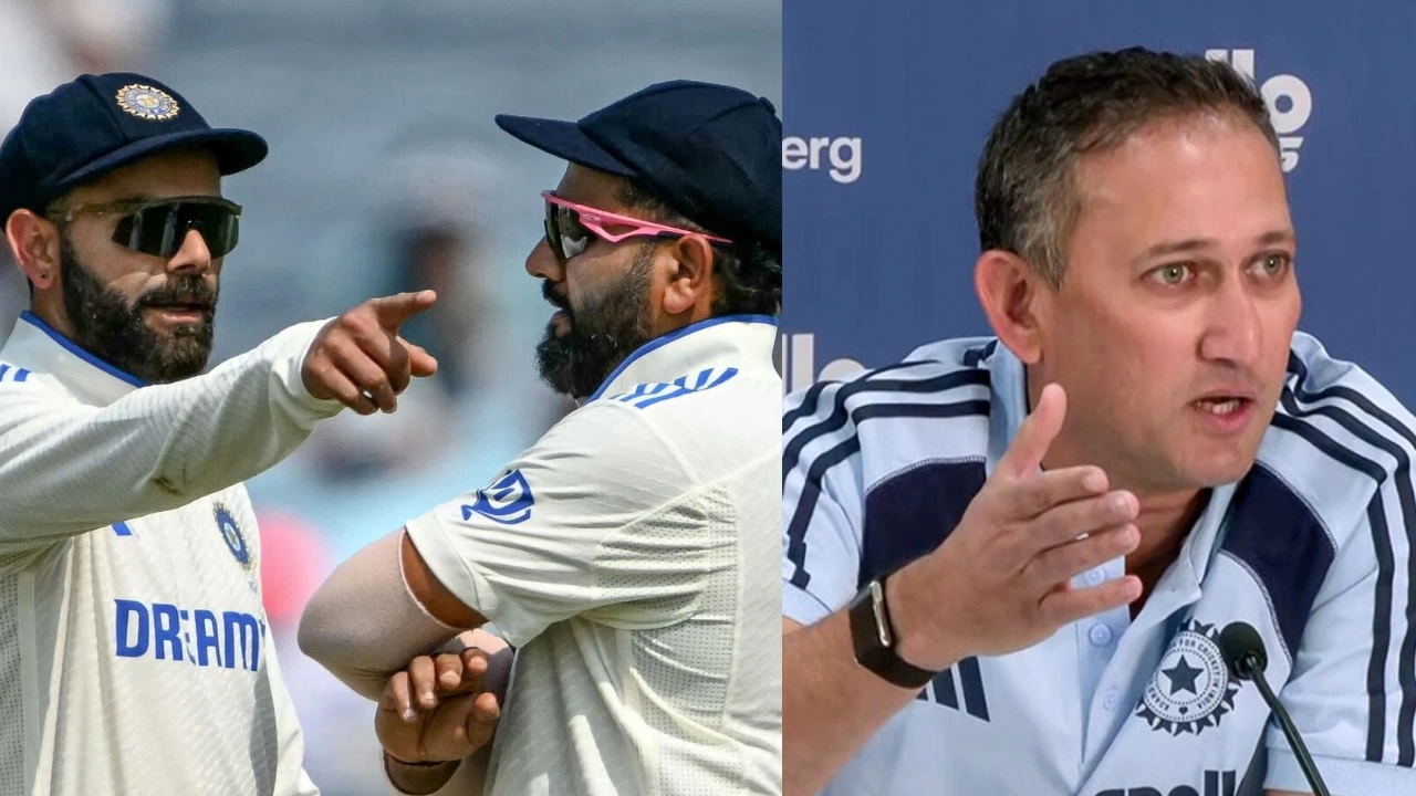 Virat Kohli-Rohit Sharma and Ajit Agarkar