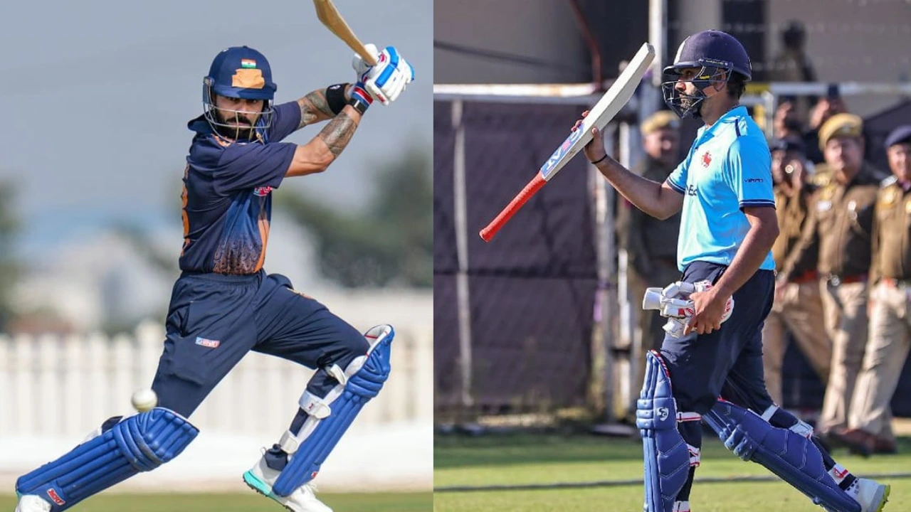 Virat Kohli and Rohit Sharma