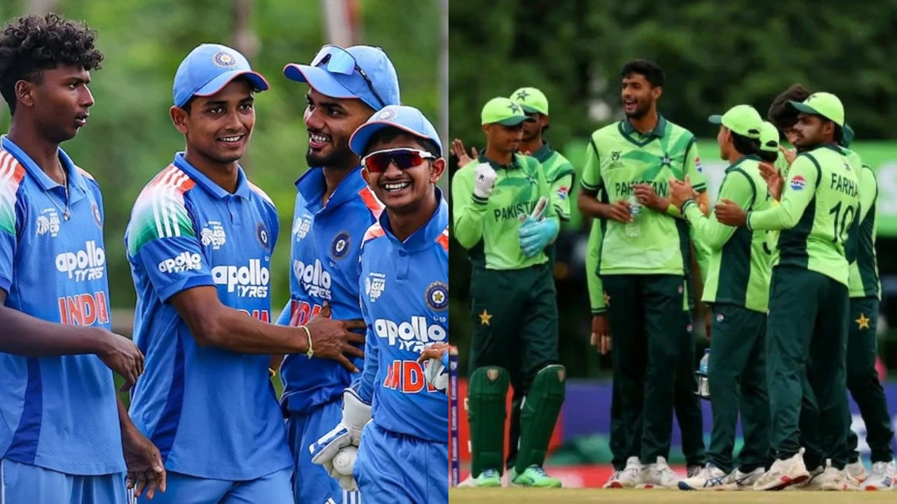 India U19 vs Pakistan U19 at ICC Under-19 World Cup
