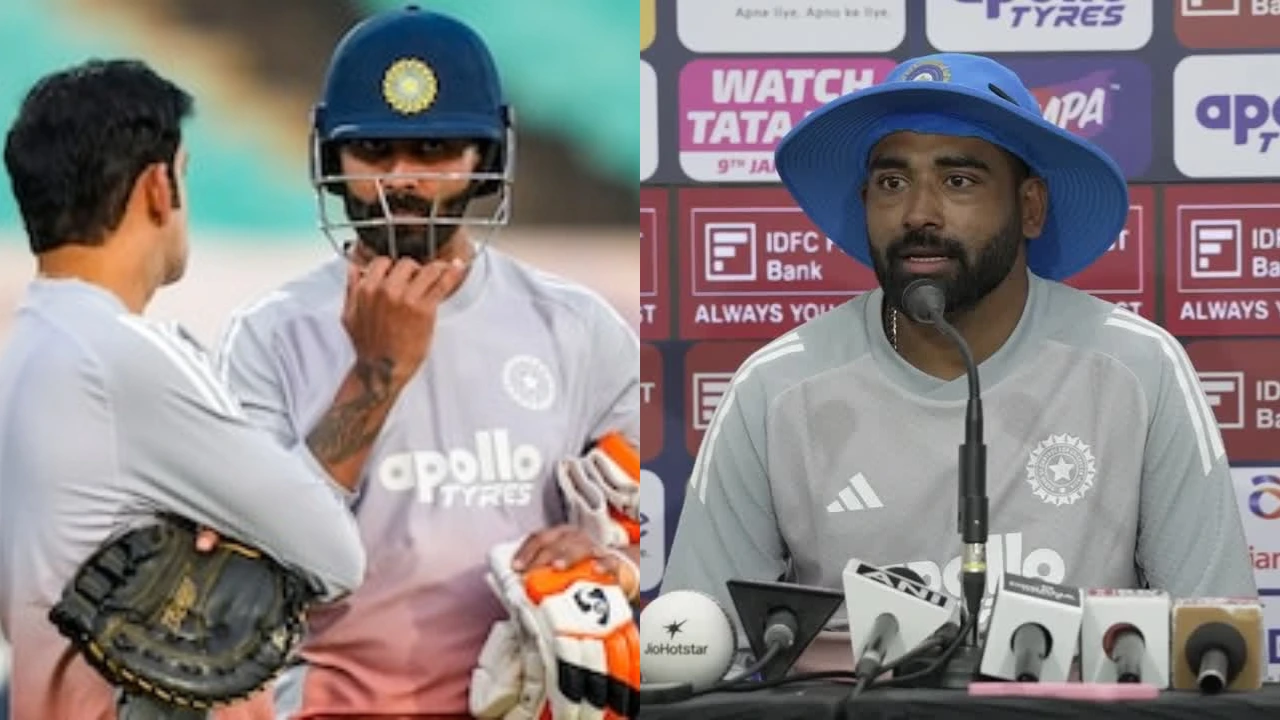 Ravindra Jadeja and Mohammed Siraj