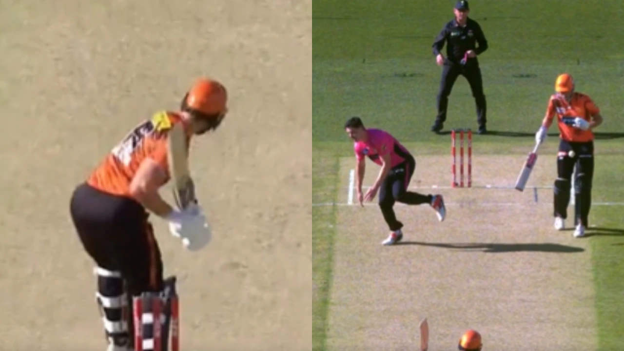 Aaron Hardie takes brutal blow from Finn Allen