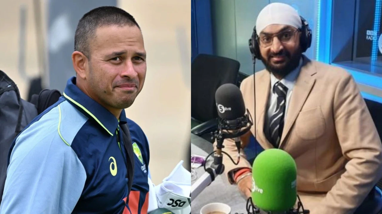 Monty Panesar and Usman Khawaja.