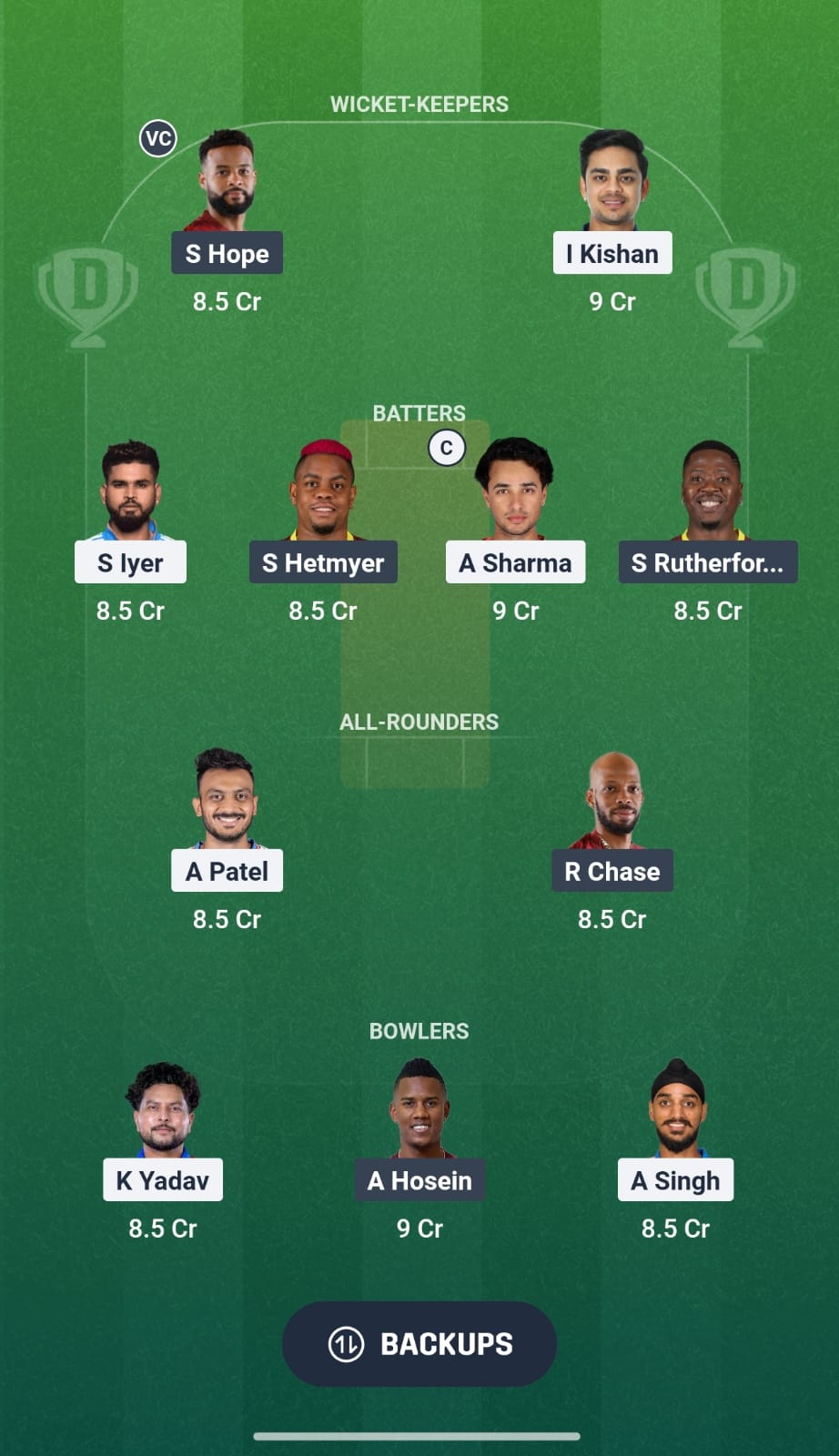 IND Vs WI