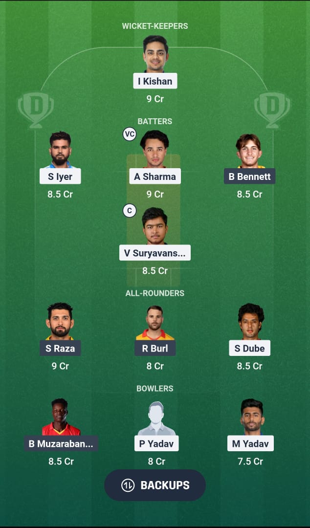 IND Vs ZIM 11 IND Vs ZIM 11