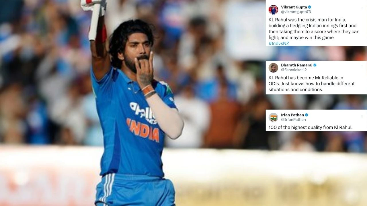 KL Rahul crowned India's 'Mr Reliable’ after stunning century vs New Zealand in Rajkot