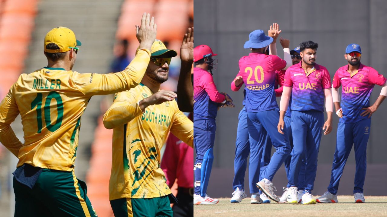 South Africa Playing XI vs UAE Playing XI, Match No.34 – ICC T20 World Cup 2026