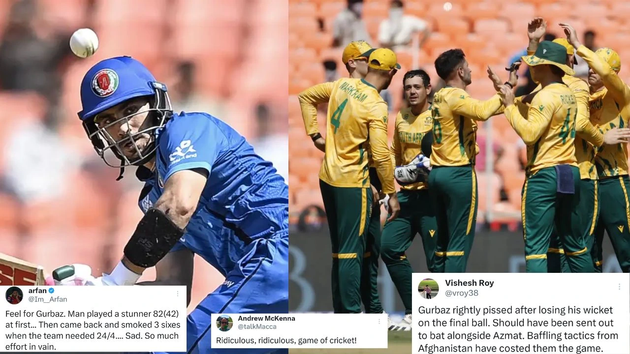 Mohammad Nabi faces online abuse as Rahmanullah Gurbaz’s efforts go in vain in South Africa vs Afghanistan thriller