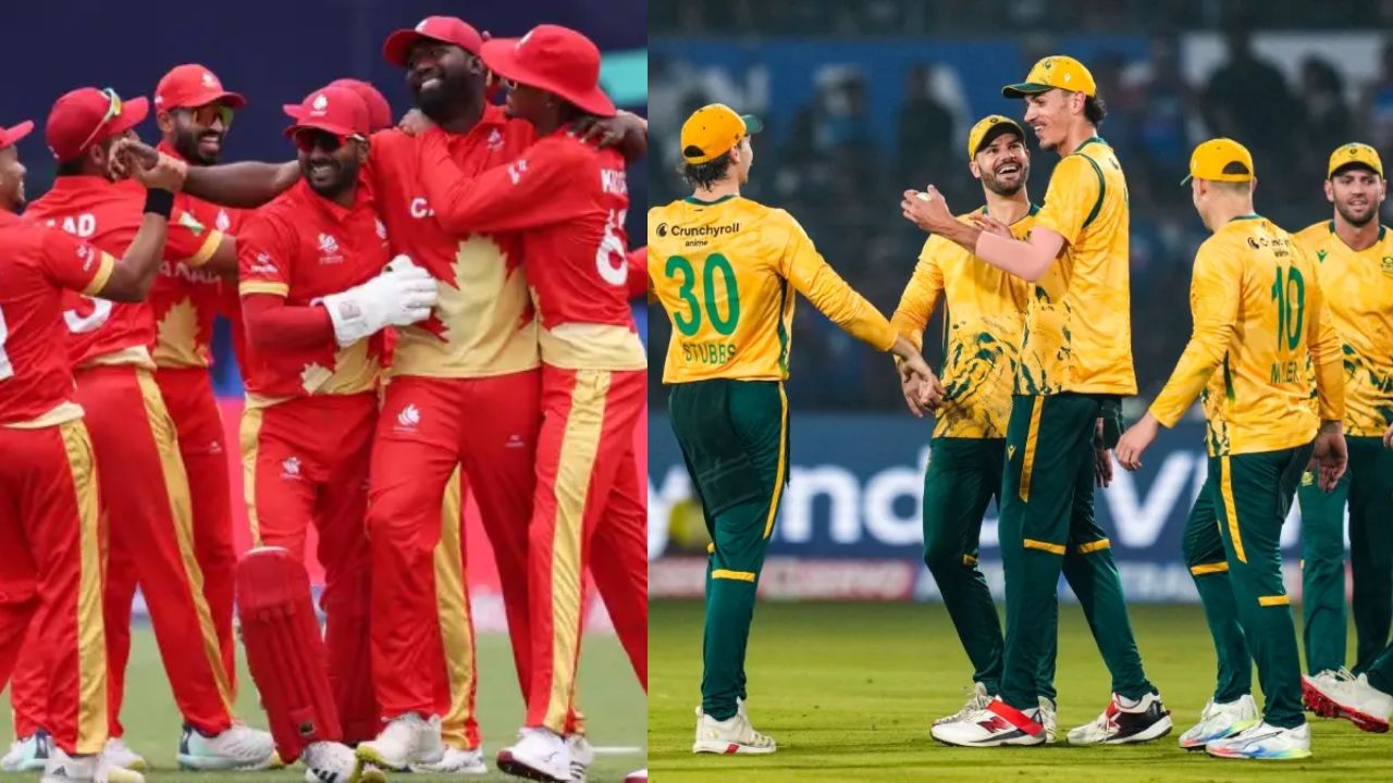 South Africa Playing XI vs Canada Playing XI, Match No.9 - ICC T20 World Cup 2026