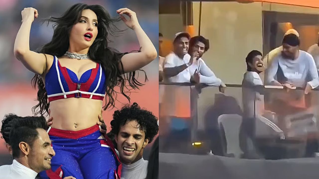 Suryakumar Yadav caught enjoying Nora Fatehi's performance ahead of World Cup clash against Namibia