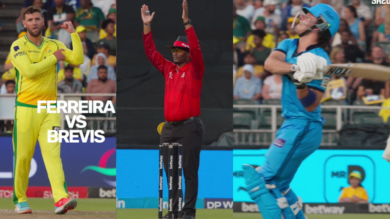 South Africans fight!! Dewald Brevis humiliates Donovan Ferreira after brutal sledge, annihilates him in SA20