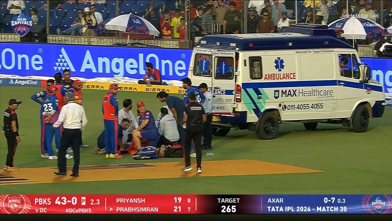 Lungi Ngidi RULED OUT? DC pacer suffers a fatal head injury while taking Priyansh Arya’s catch in DC vs PBKS clash