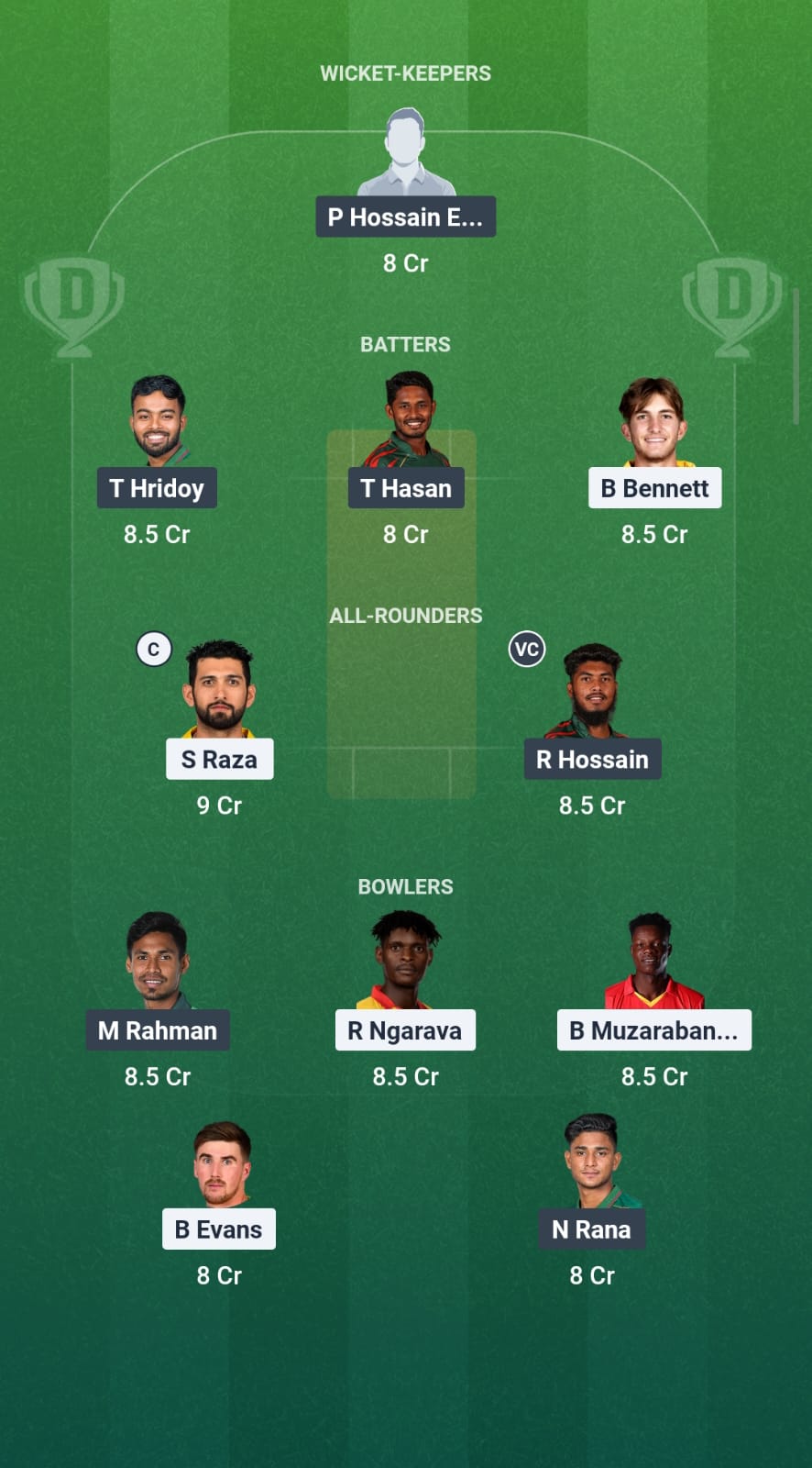 ZIM Vs BAN ZIM Vs BAN