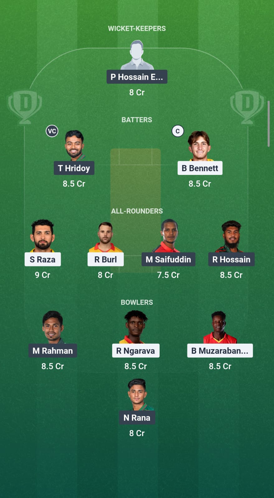 ZIM Vs BAN 1 ZIM Vs BAN 1