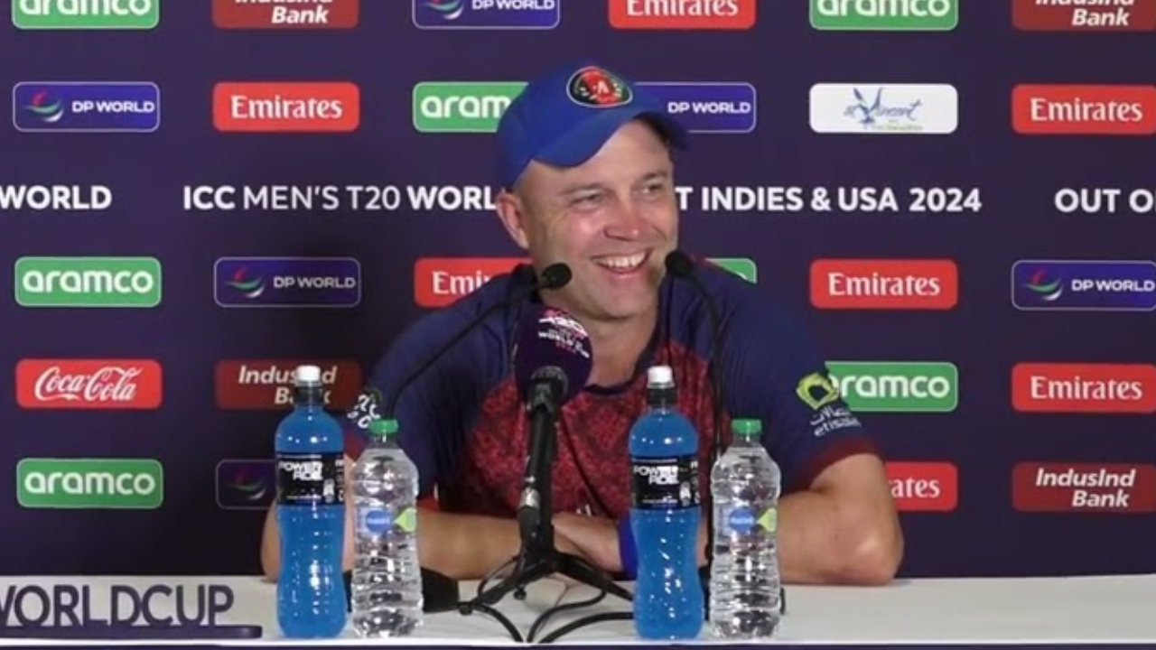 Afghanistan coach Jonathan Trott