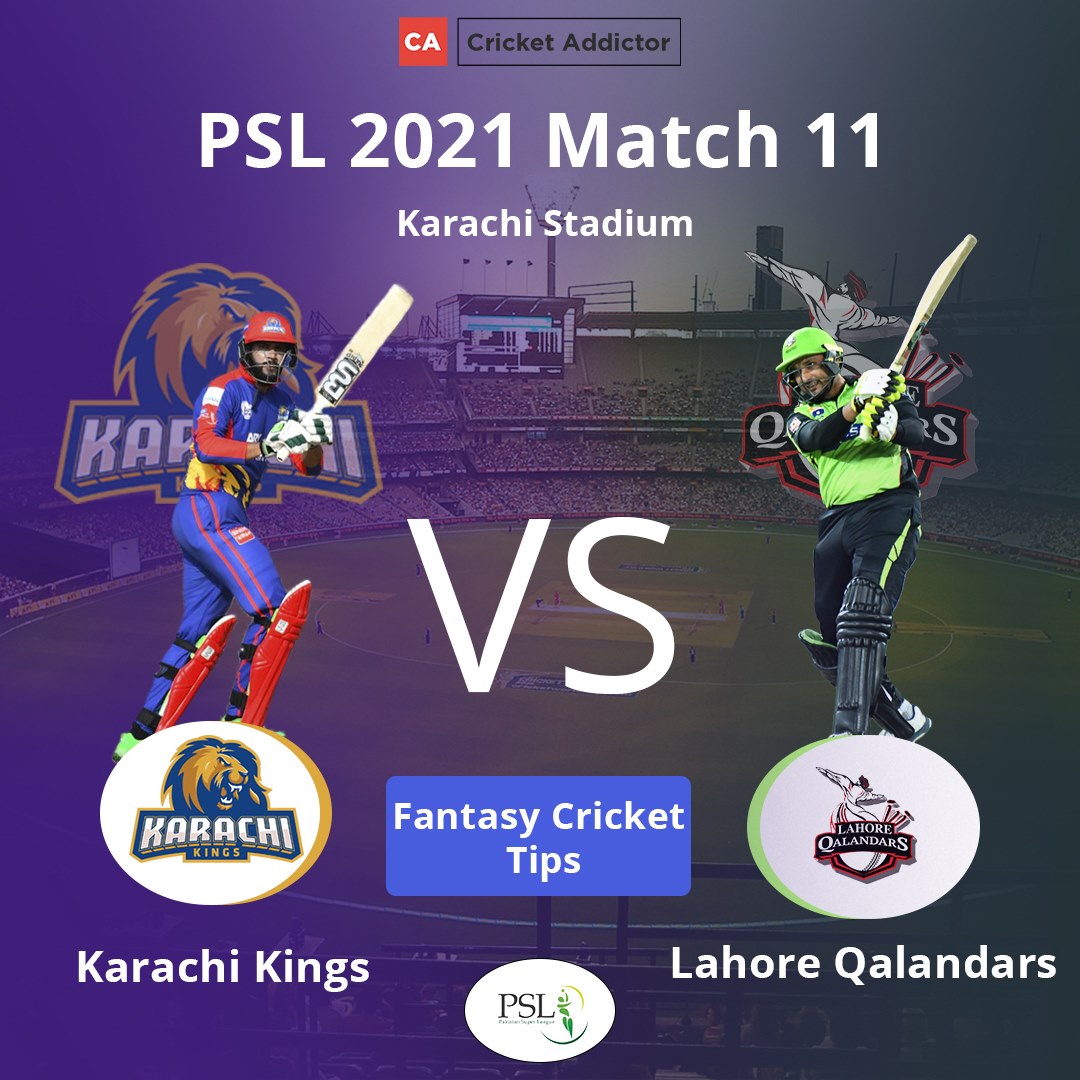 KAR vs LAH Dream11 Prediction, Fantasy Cricket Tips, Playing XI, Pitch Report, Dream11 Team, Injury Update – Pakistan Super League 2021