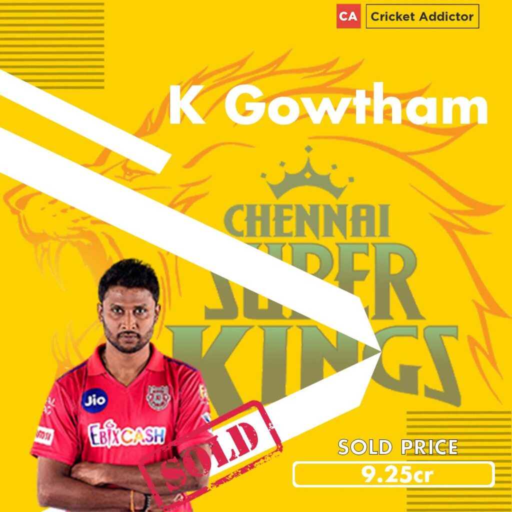 IPL 2021 Auction: Twitter Reacts As Krishnappa Gowtham Becomes The Most ...