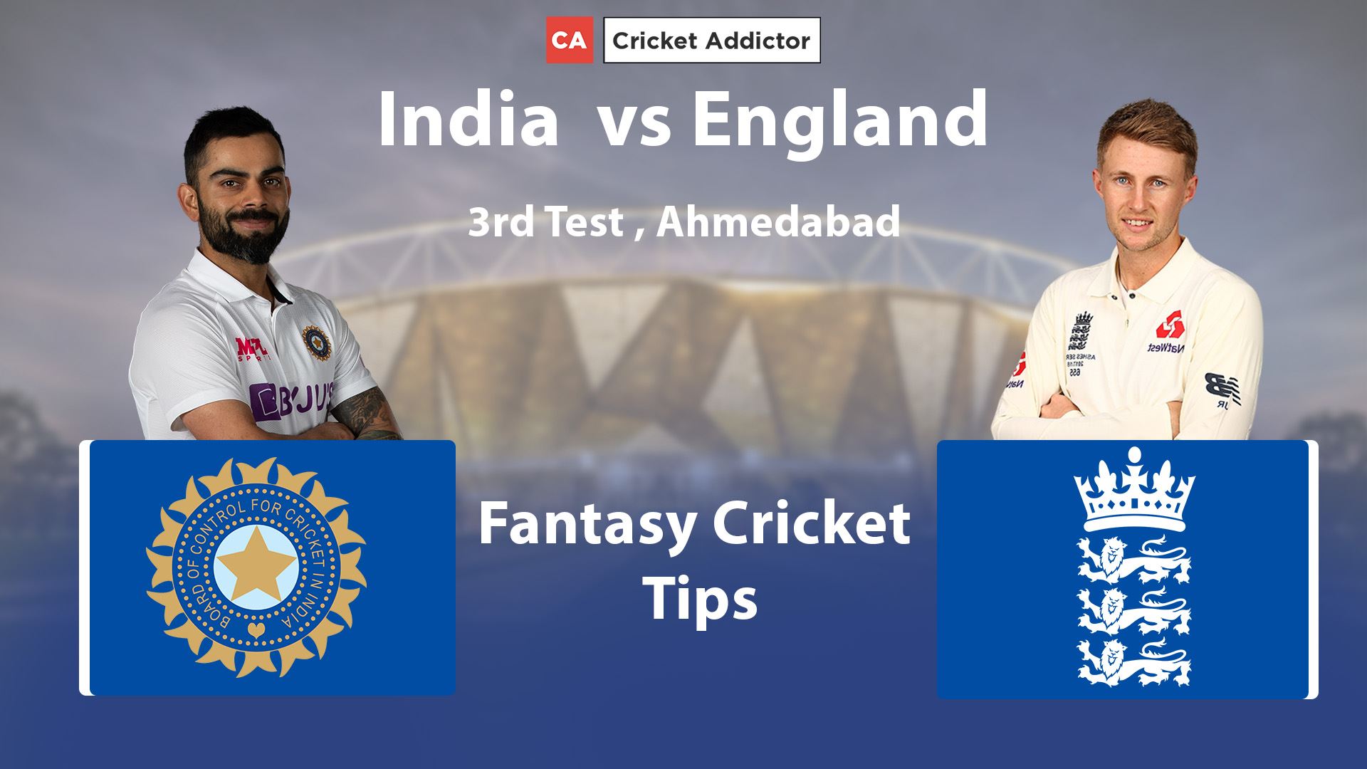 IND vs ENG 3rd Test Dream11 Prediction, Fantasy Cricket Tips, Playing XI, Pitch Report, Dream11 Team, Injury Update – England's tour of India 2021