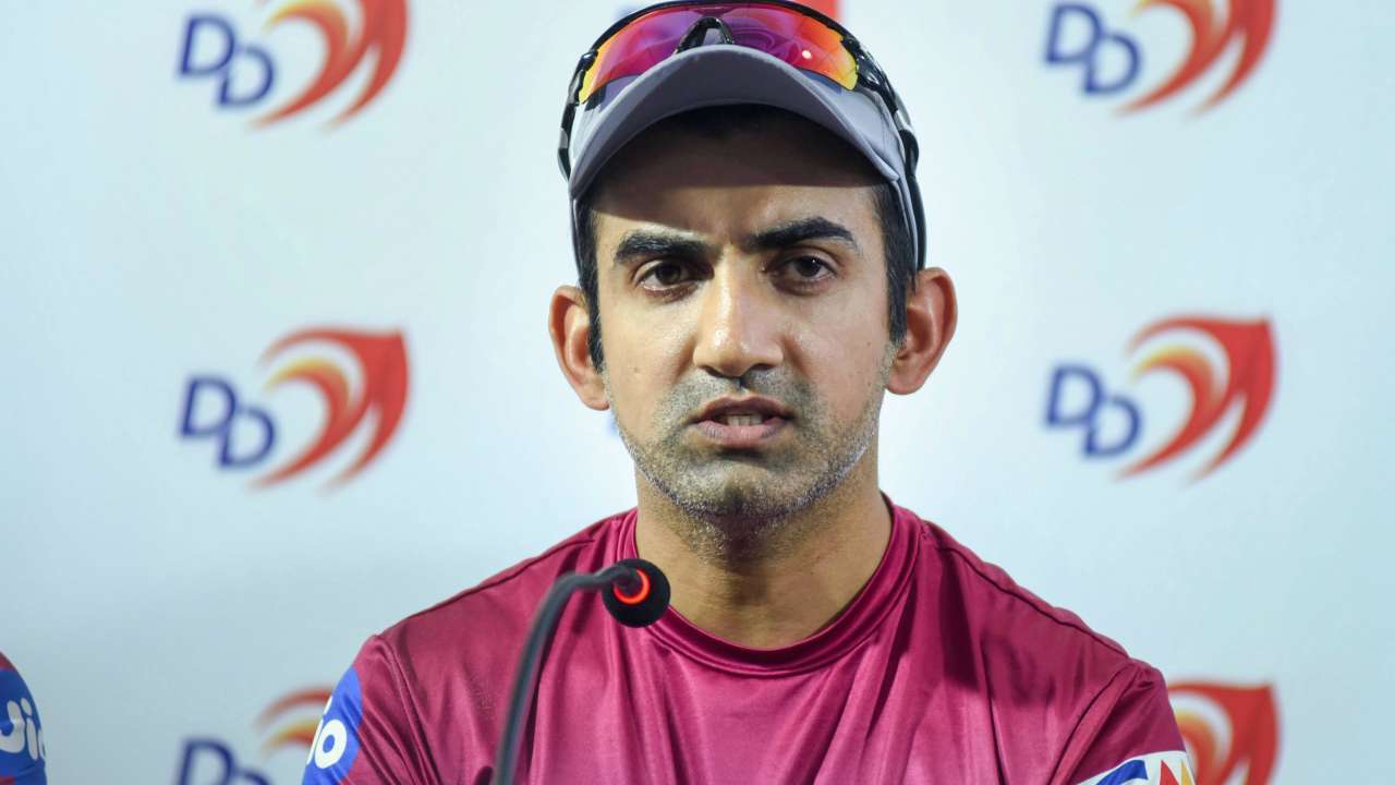 Gautam Gambhir says "I have no reasons to defend him" in IPL 2021