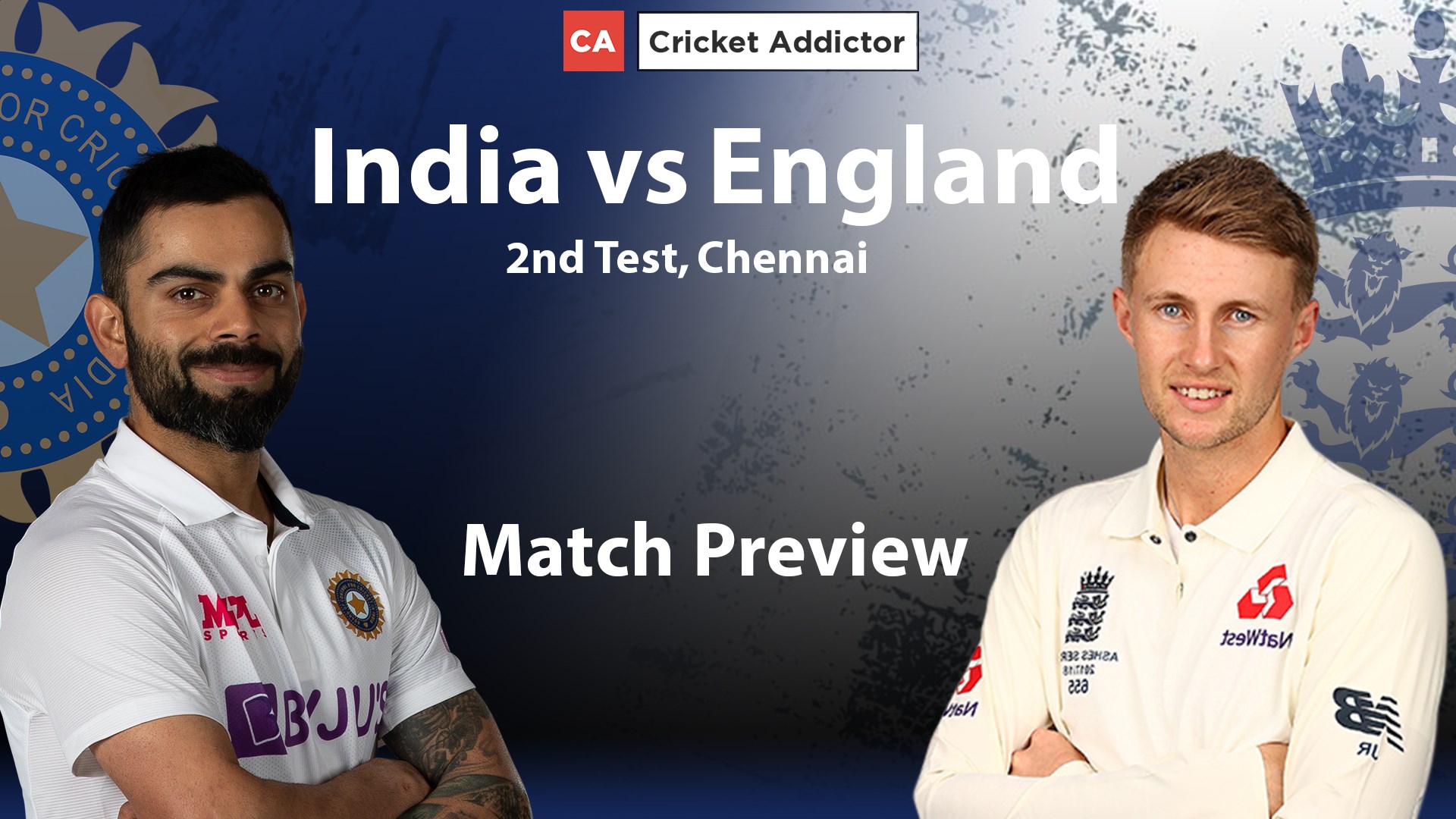 England Vs India Test Series Rtu