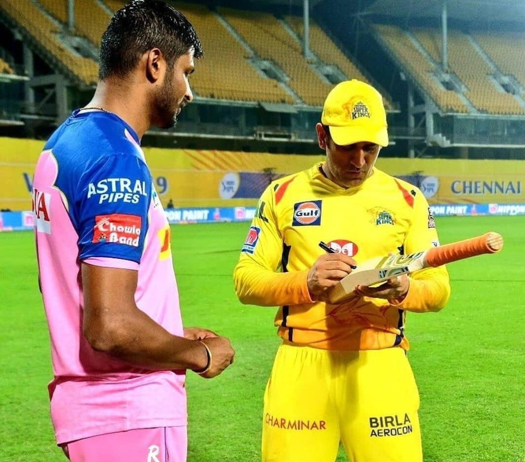 Krishnappa Gowtham, Ms Dhoni