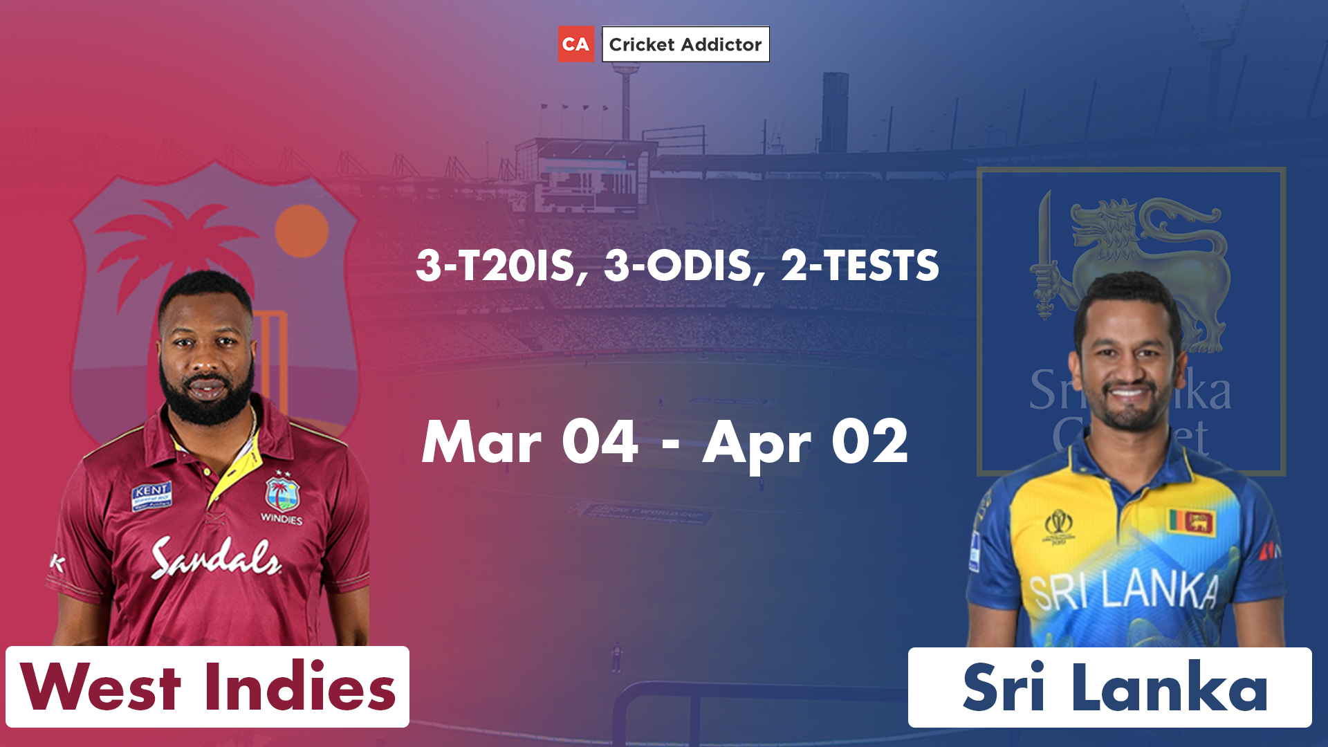 West Indies vs Sri Lanka 2021: Complete Schedule, Venues, Complete Squads, Distribution Of Points, Live Streaming Details And Everything You Need To Know