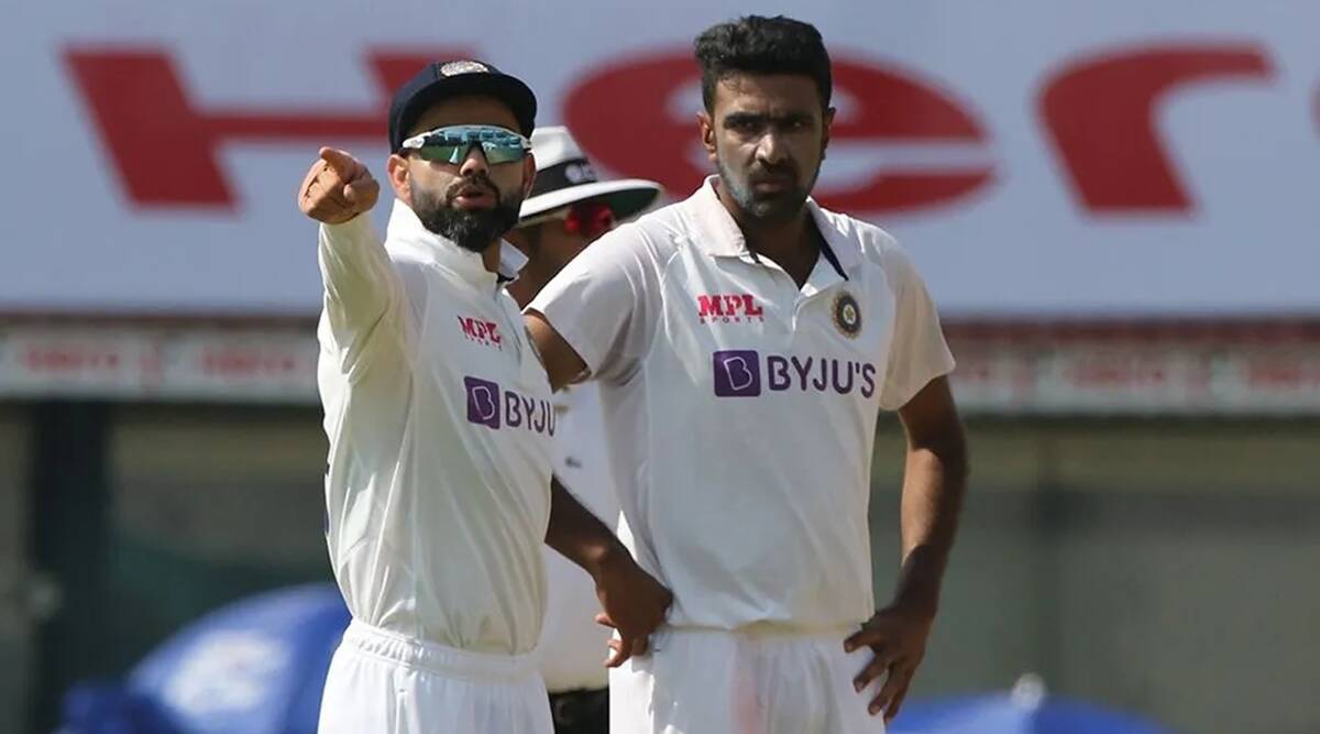 Virat Kohli and Ravichandran Ashwin. Credits: BCCI