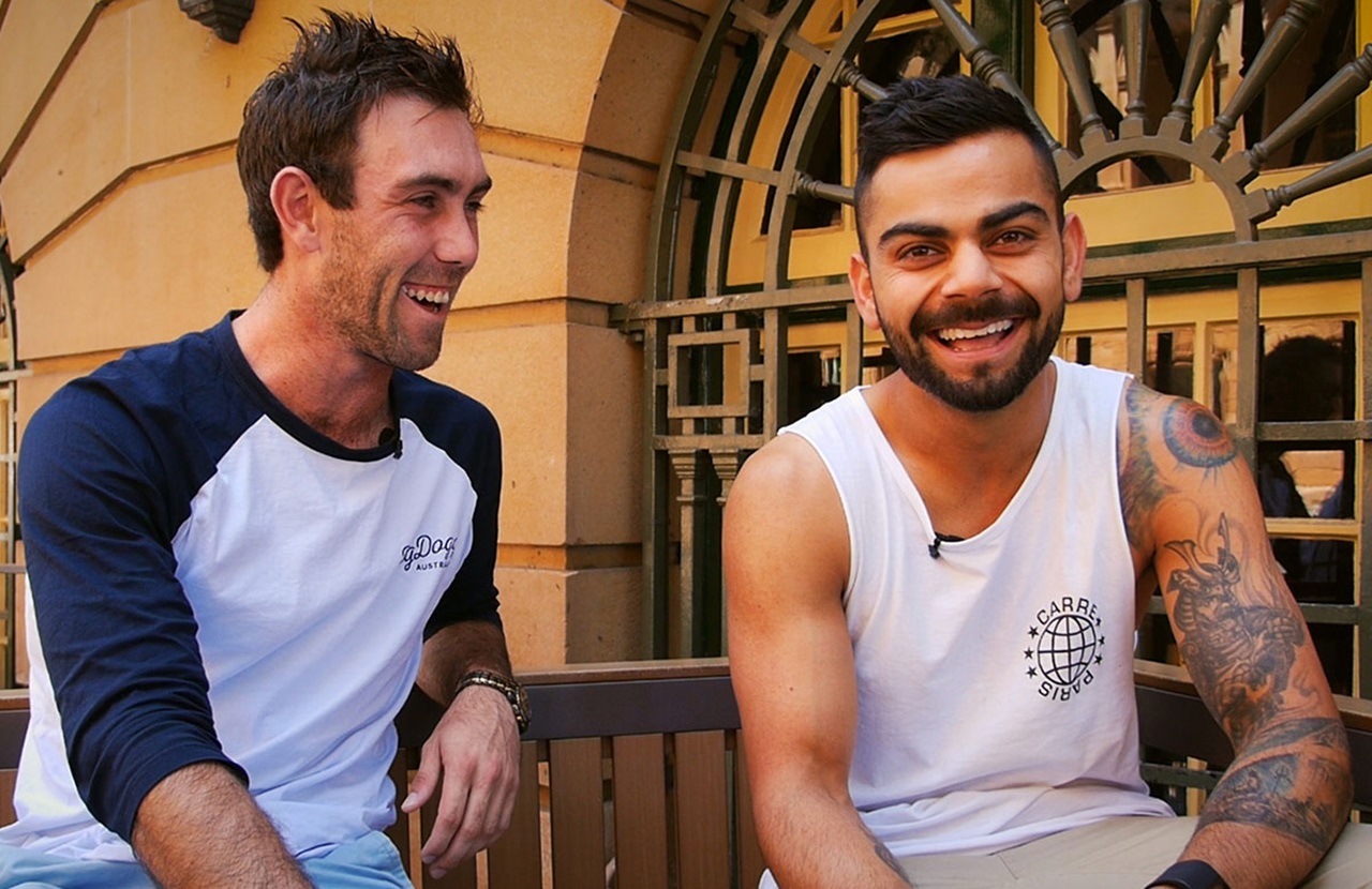 Virat Kohli, Glenn Maxwell.
