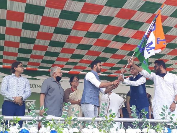 Manoj Tiwary joins TMC (ANI)