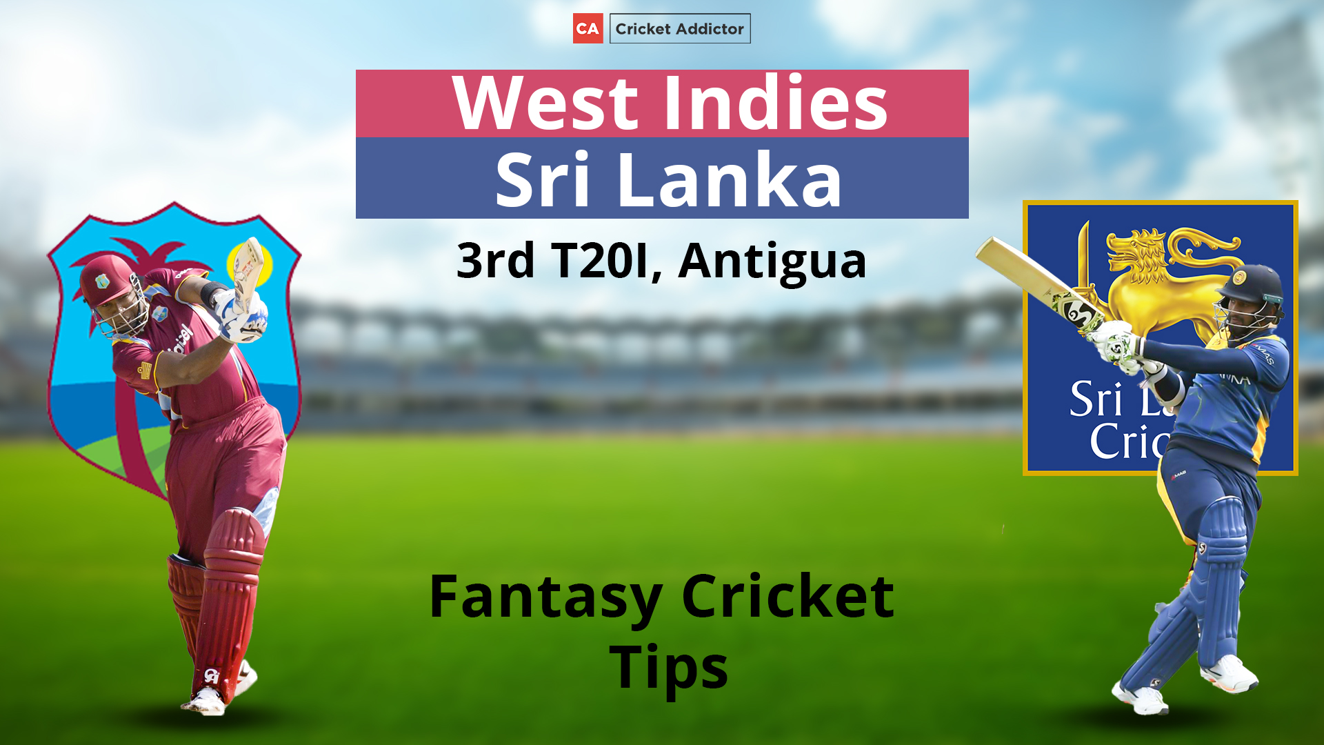 West Indies vs Sri Lanka Dream11 Prediction, Fantasy Cricket Tips, Playing XI, Pitch Report, Dream11 Team, and Injury Update.