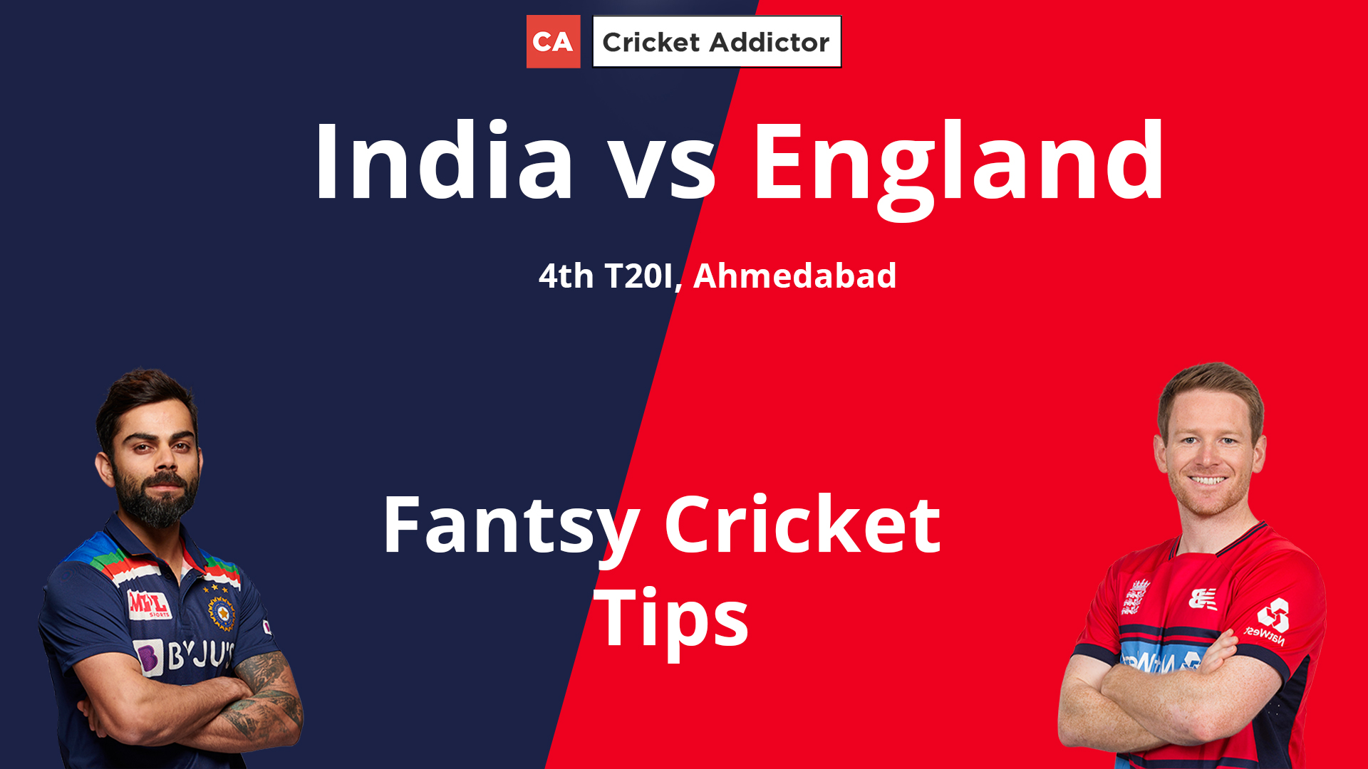 IND vs ENG 4th T20I Dream11 Prediction, Fantasy Cricket Tips, Playing XI,  Pitch Report, Dream11 Team, Injury Update – England's tour of India
