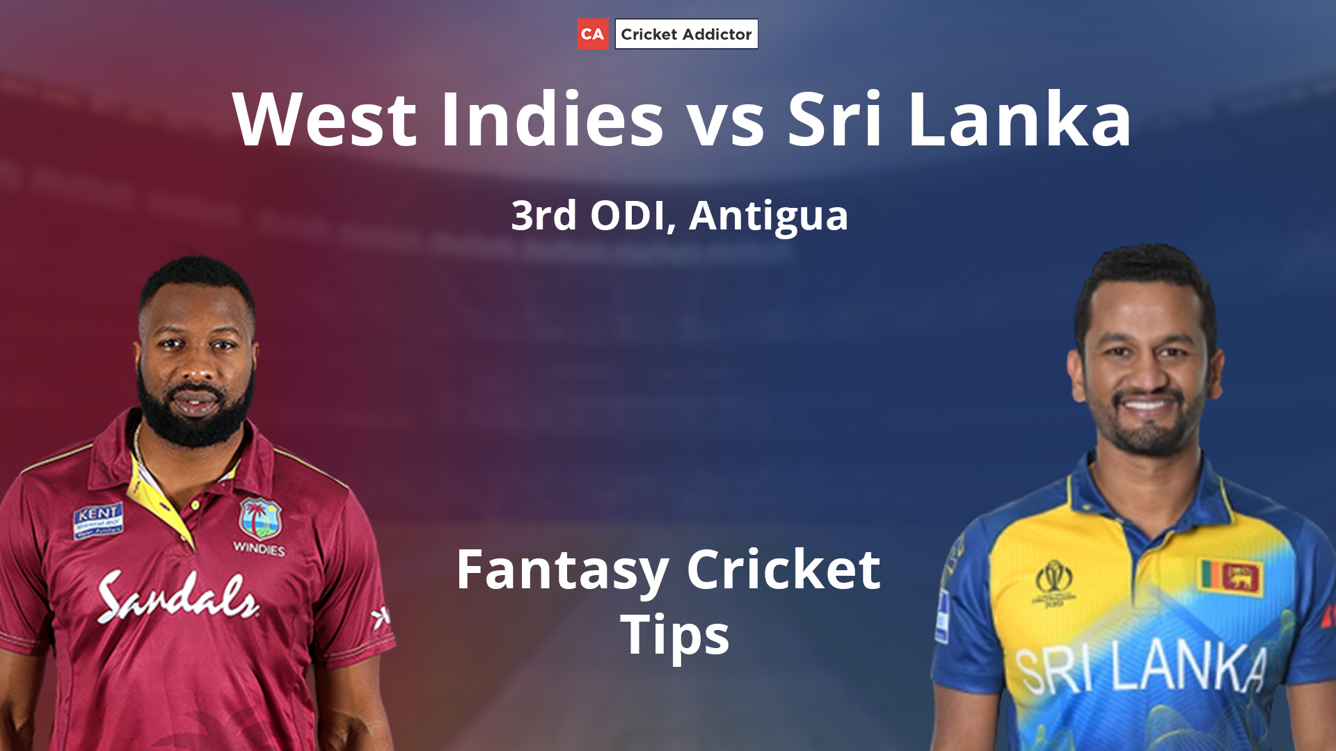 West Indies vs Sri Lanka Dream11 Prediction, Fantasy Cricket Tips, Playing XI, Pitch Report, Dream11 Team, and Injury Update.
