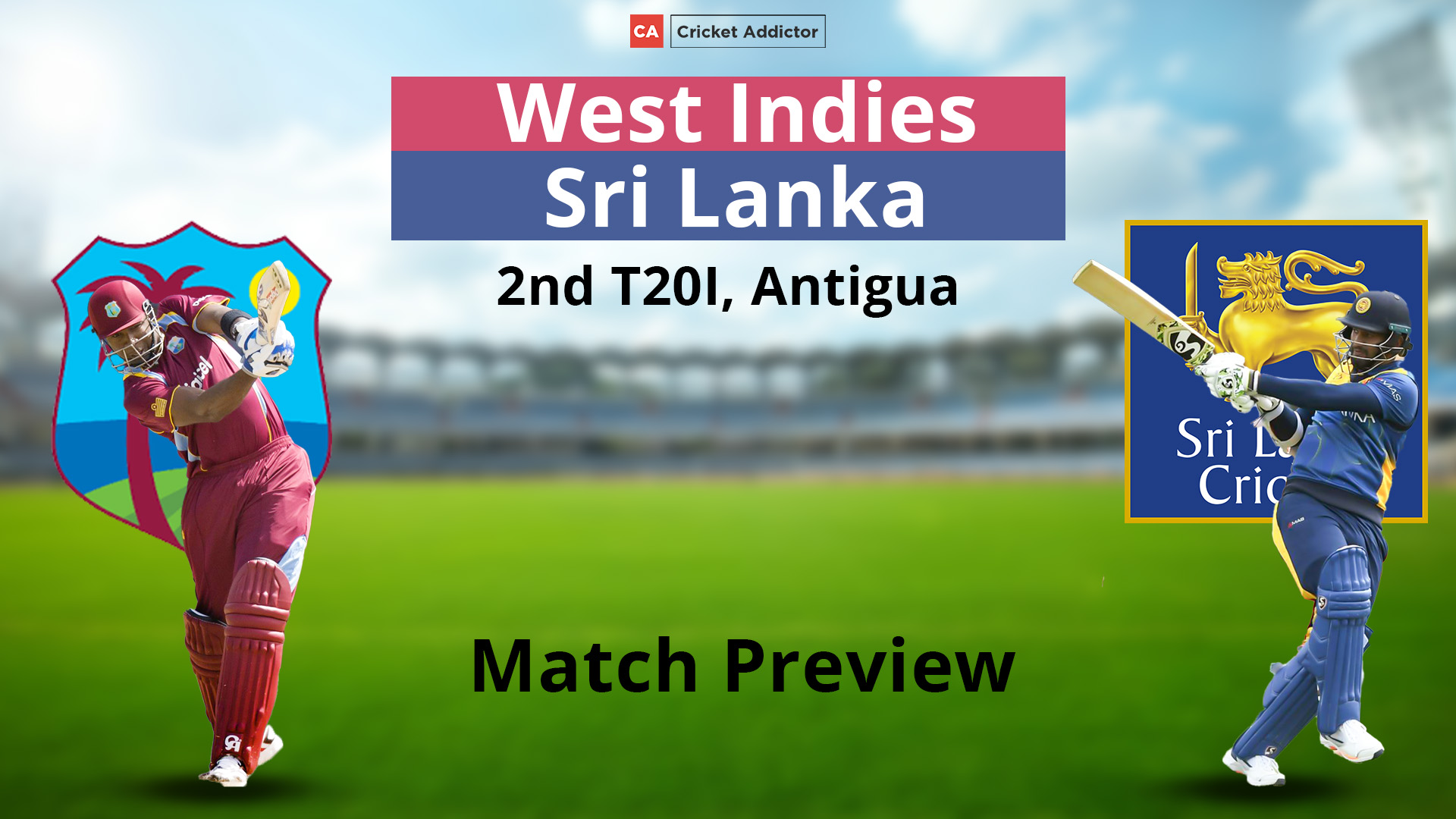 West Indies vs Sri Lanka 2021, 2nd T20I: Match Preview And Prediction