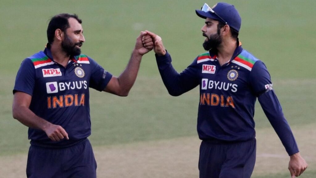 Mohammad Shami, Virat Kohli