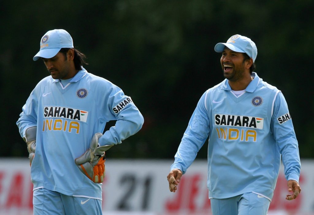 MS Dhoni, Sachin Tendulkar