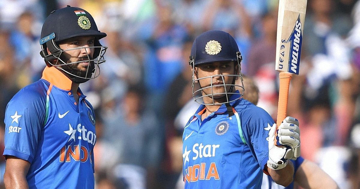 Yuvraj SIngh and MS Dhoni
