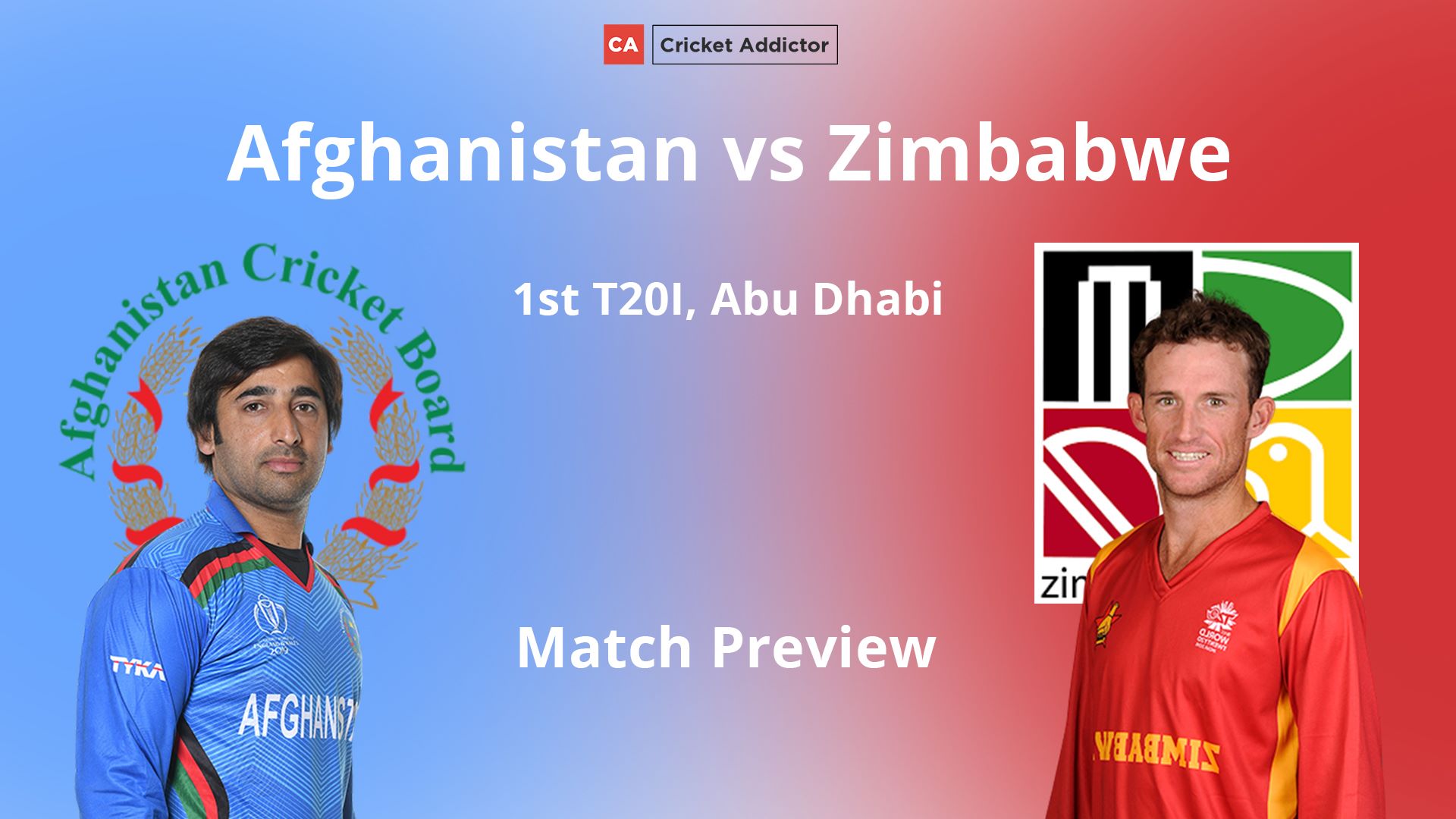 Afghanistan vs Zimbabwe 2021, 1st T20I: Match Preview And Prediction