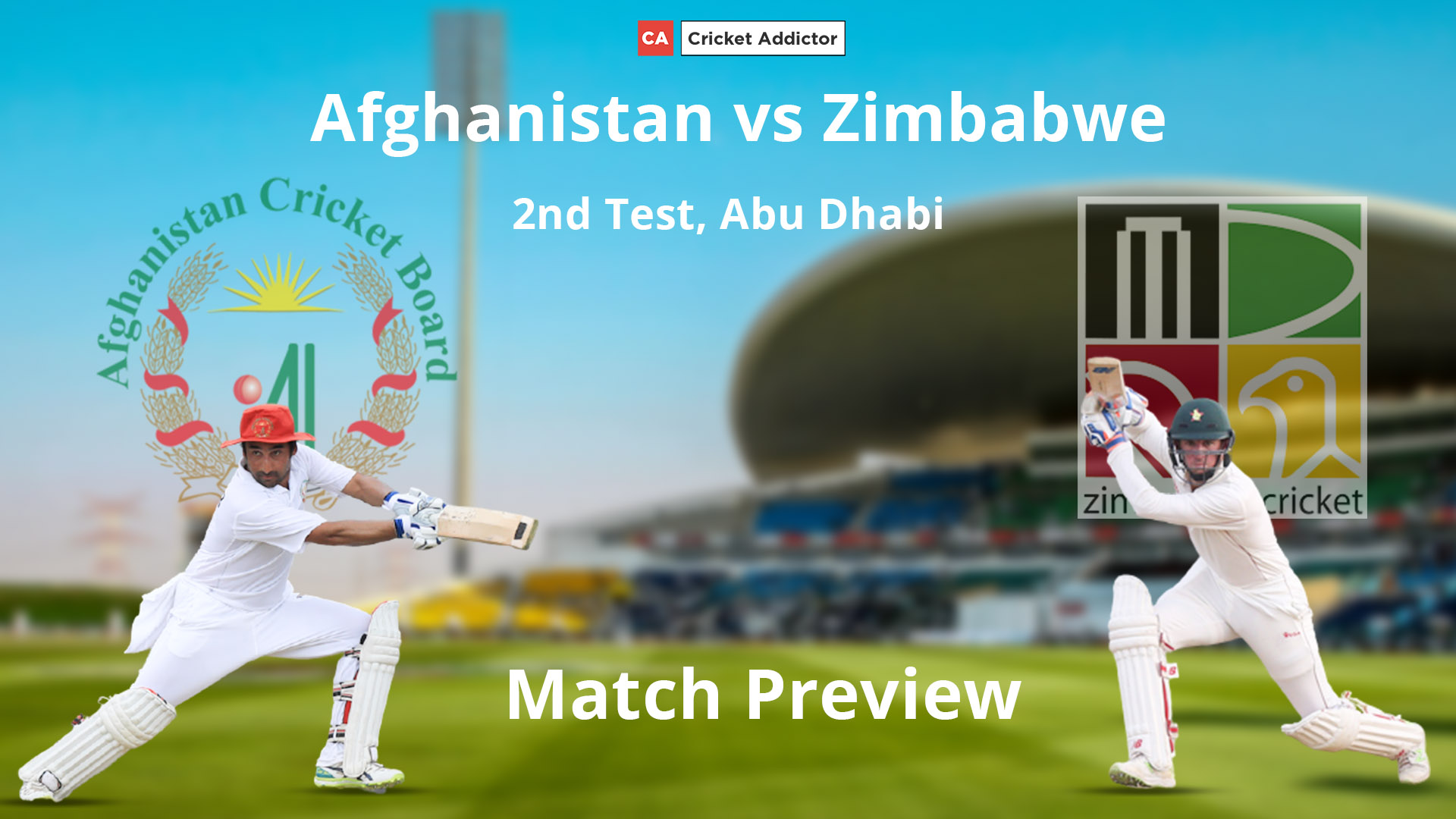 Afghanistan Vs Zimbabwe 2021, 2nd Test: Match Preview And Prediction