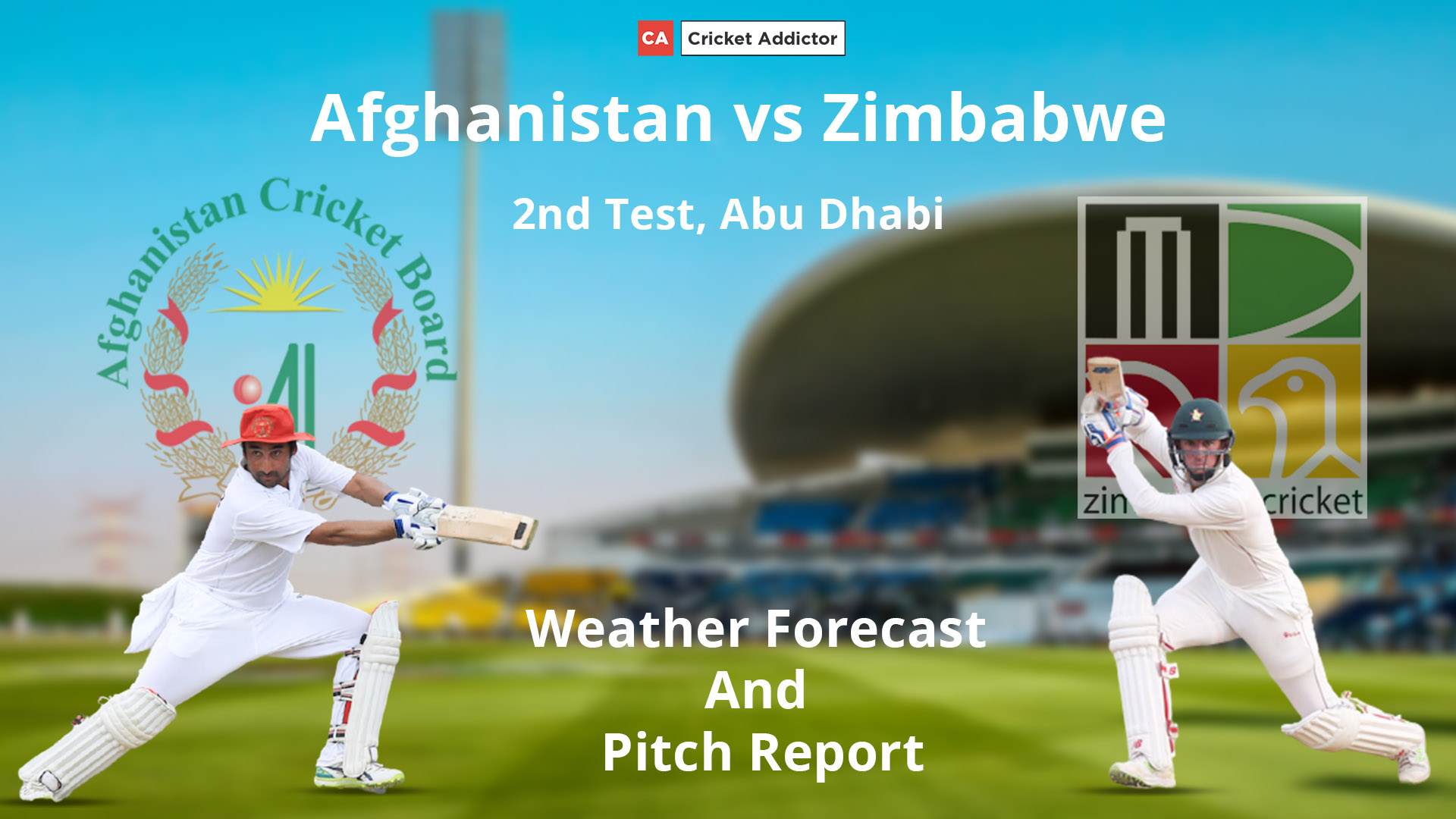 Afghanistan vs Zimbabwe 2021, 2nd Test: Weather Forecast And Pitch Report
