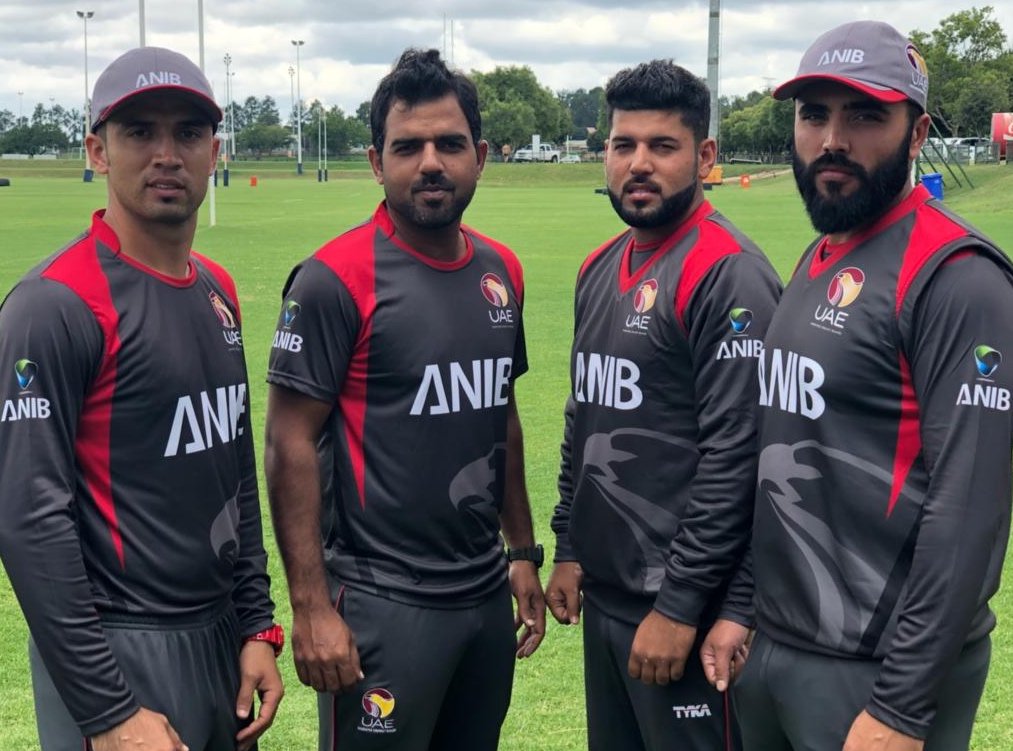 UAE cricket team.