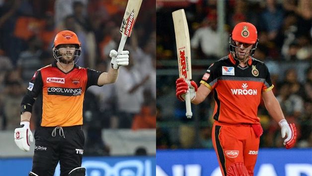 David Warner and AB de Villiers