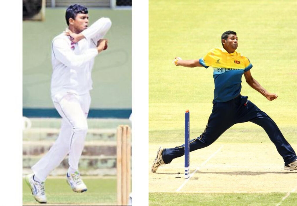 Maheesh Theekshana and Matheesha Pathirana