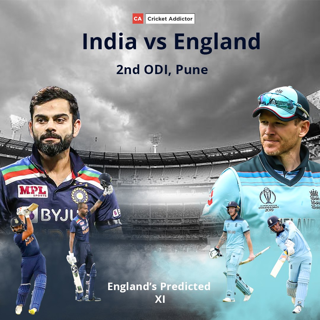 India vs England 2021, 2nd ODI: England’s Predicted XI
