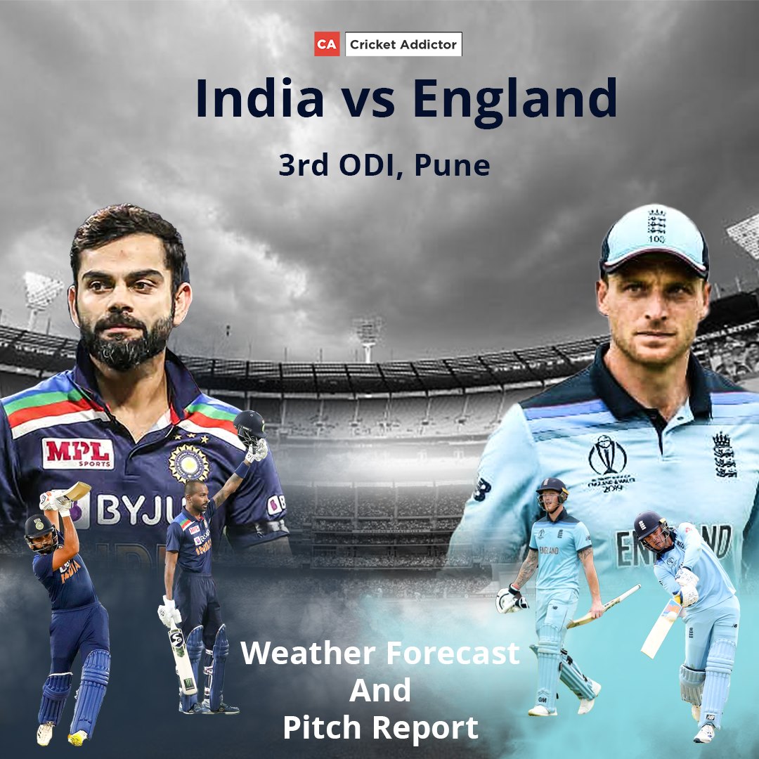 India vs England 2021, 3rd ODI: Weather Forecast And Pitch Report